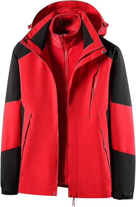 スノーボード REPUBLIC &CO HUNTAING COAT JACKET Amazon.com: XUNRYAN Mens Windbreaker Jackets Winter Warm Ski